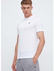 Tričko Lacoste bílá barva