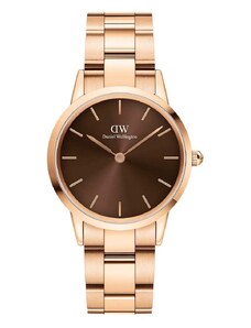 Hodinky Daniel Wellington Iconic Link Amber 32 zlatá barva