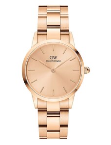 Hodinky Daniel Wellington Iconic Link Unitone 28 růžová barva