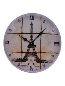 ALTRO Magnetka na lednici hodiny Eiffelova věž GT88001