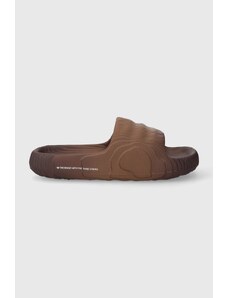 Pantofle adidas Originals Adilette 22 pánské, hnědá barva, IG7493