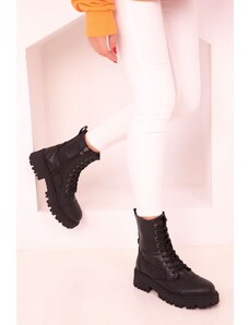 Soho Women's Black Boots & Booties 17685