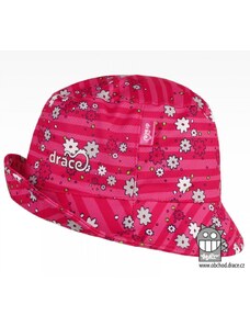 Funkční letní klobouk Dráče - Florida 13, růžová, kytičky