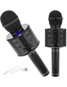 Karaoke mikrofon - černý Izoxis 22189