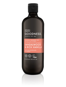 Baylis & Harding Goodness Mens Pánský sprchový gel - Santalové dřevo & Vanilka, 500ml