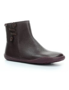 Camper Peu Cami Sella Gema Burgundy (K400676-005) kotníkové barefoot boty