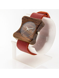 Katyba Dřevěné hodinky Edison Švestka - V.Č.: 00339