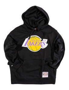 Mitchell & Ness Los Angeles Lakers Team Logo Hoody / Černá, Žlutá / M