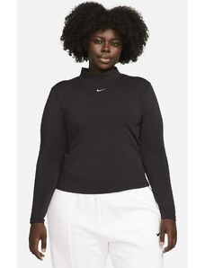Dámské triko Nike Essential Long Sleeve Mock Top (Plus Size)