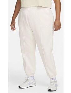 Dámské tepláky Nike Fleece Sweatpants White (Plus Size)