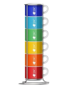 Bialetti Sada 6 šálků na espresso barevné
