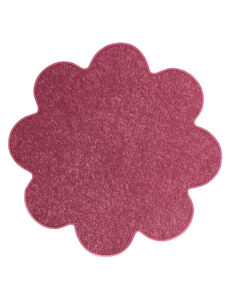 Vopi koberce Kusový koberec Eton růžový květina - 120x120 kytka cm