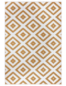 NORTHRUGS - Hanse Home koberce Kusový koberec Twin-Wendeteppiche 105794 Ochre – na ven i na doma - 160x230 cm