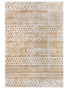 NORTHRUGS - Hanse Home koberce Kusový koberec Twin Supreme 105787 Ochre – na ven i na doma - 80x250 cm