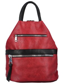 L&H Stylový dámský batoh Zendy, červená