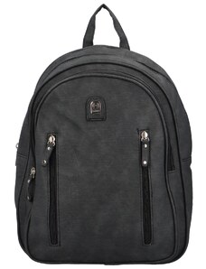 L&H Jednoduchý městský batoh Tesop, černá