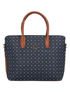 L&H Luxusní dámská kabelka do ruky Rasiko, modrá