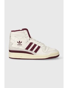 Kožené sneakers boty adidas Originals Forum 84 bílá barva, IF2736