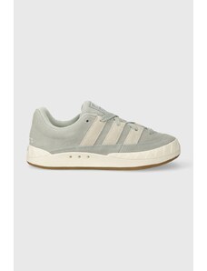 Semišové sneakers boty adidas Originals ADIMATIC šedá barva, IE9863