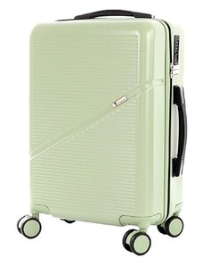 Palubní cestovní kufr T-class 2219, zelená, M, 40 l, 55 x 38 x 23 cm