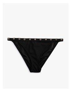 Koton Bikini Bottoms with Eyelet Detail at the Waist.