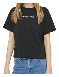Tommy Hilfiger Černé tričko Tommy Jeans, velikost M