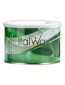 ItalWax Classic depilační vosk v plechovce ALOE