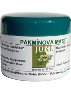 Jukl pakmínová mast 50 ml