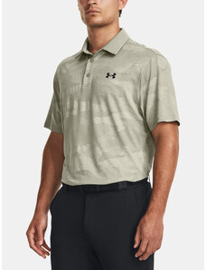 Under Armour Tričko UA Playoff Camo Jacq Polo-GRN - Pánské