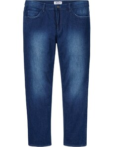 bonprix Strečové džíny v pohodlném střihu Regular Fit, Straight Modrá