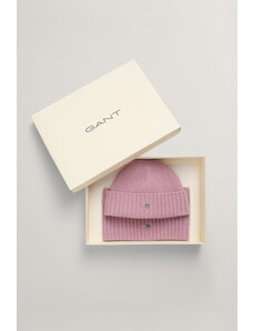 DĚTSKÝ SET GANT BEANIE SNOOD GIFT SET fialová S/M