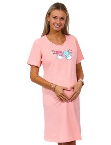 Naspani Meruňková kojící a těhotenská košilka na zipy holka nebo kluk? 1C3245