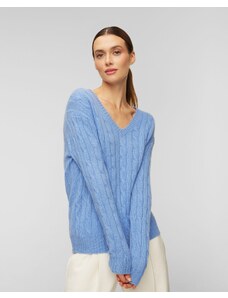 Kašmírový svetr Polo Ralph Lauren ve Světle Modré Barvě