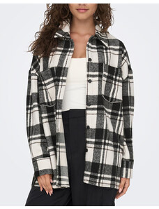 ONLY ONLKINSLEY CHECK SHIRT JACKET WVN