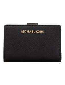 Michael Kors kožená peněženka bifold black černá