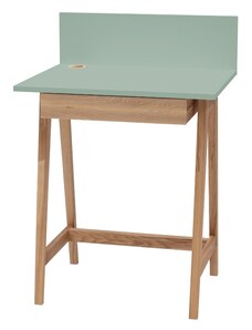 Zelený lakovaný pracovní stůl RAGABA LUKA 65 x 50 cm
