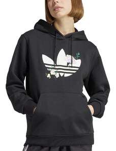 Mikina s kapucí adidas FLOWER HOODIE ii3179