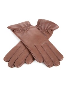 BOHEMIA GLOVES Dámské kožené rukavice s efektním nařasením