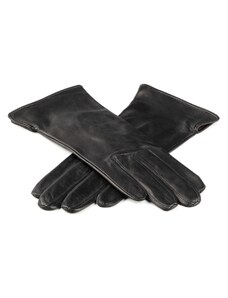 BOHEMIA GLOVES Kožené dámské rukavice s hedvábnou podšívkou a rozparkem