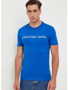 Bavlněné tričko Calvin Klein Jeans s potiskem