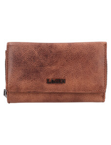 Lagen Dámská kožená peněženka LG - 22163 hnědá