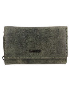 Lagen Dámská kožená peněženka LG - 22163 zelená
