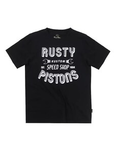Rusty Pistons RPTSM98 Hulton black triko - S / černá