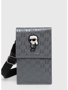 Obal na telefón Karl Lagerfeld šedá barva