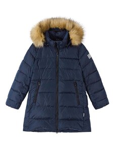Dětská zimní bunda Reima Lunta tmavomodrá barva