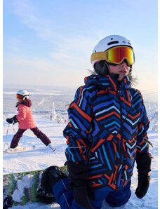 Dětská lyžařská bunda Reima Tirro oranžová barva