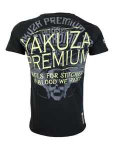 Yakuza Premium Selection Tričko Yakuza Premium 3513 - černé, Bites for Stitches - In Blood We Trust