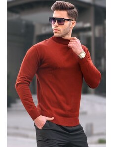 Madmext Tile Slim Fit Half Turtleneck Men's Knitwear Sweater 6343