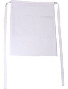 CG Workwear Gastro zástěra Roma s kapsami odolná proti pomačkání 50 x 78 cm