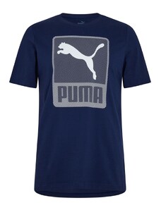 pánské tričko PUMA - NAVY/WHITE - S